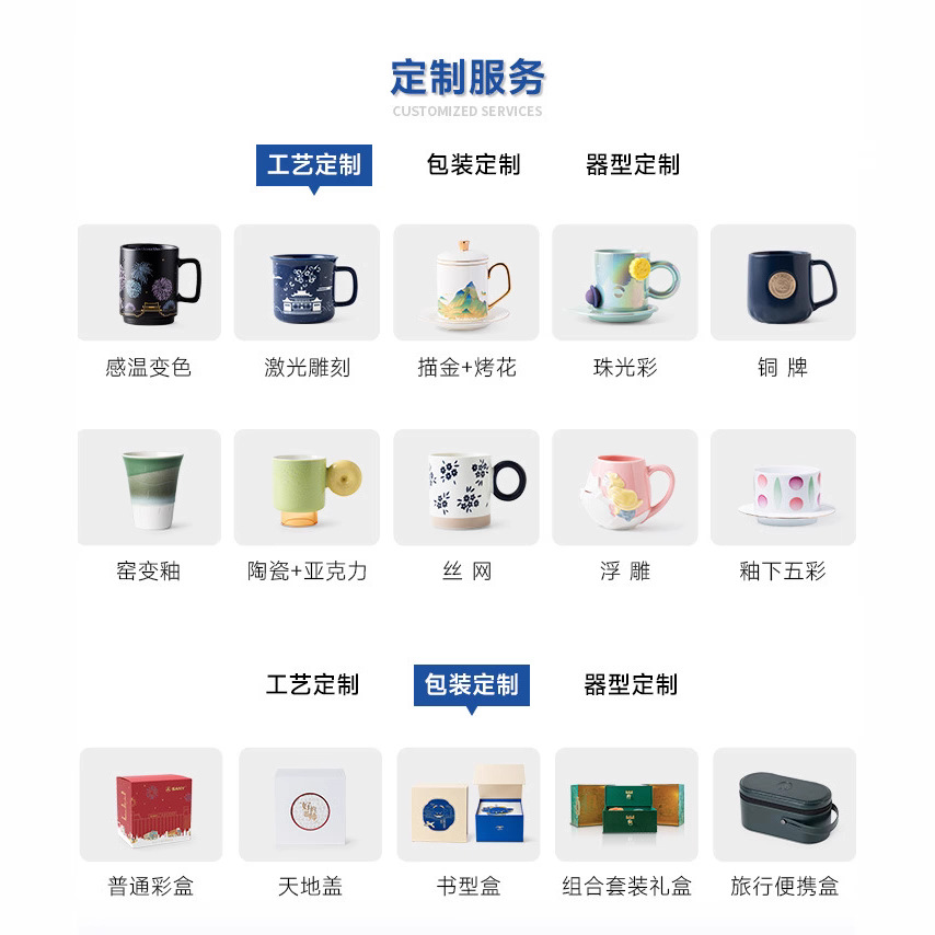 Taza de bronce personalizada LOGO taza de cerámica creativa regalos comerciales personalizados regalos de mano taza de café práctica taza de café