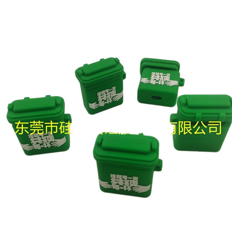 Aplicable a airpods basura clasificación estilo silicona auricular caso protector inalámbrico Bluetooth silicona auricular caso