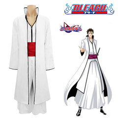 Death God Squad Captain Uniform: Aizen Sousuke Arrancar Cosplay Kimono – Complete Anime Cosplay Costume Set