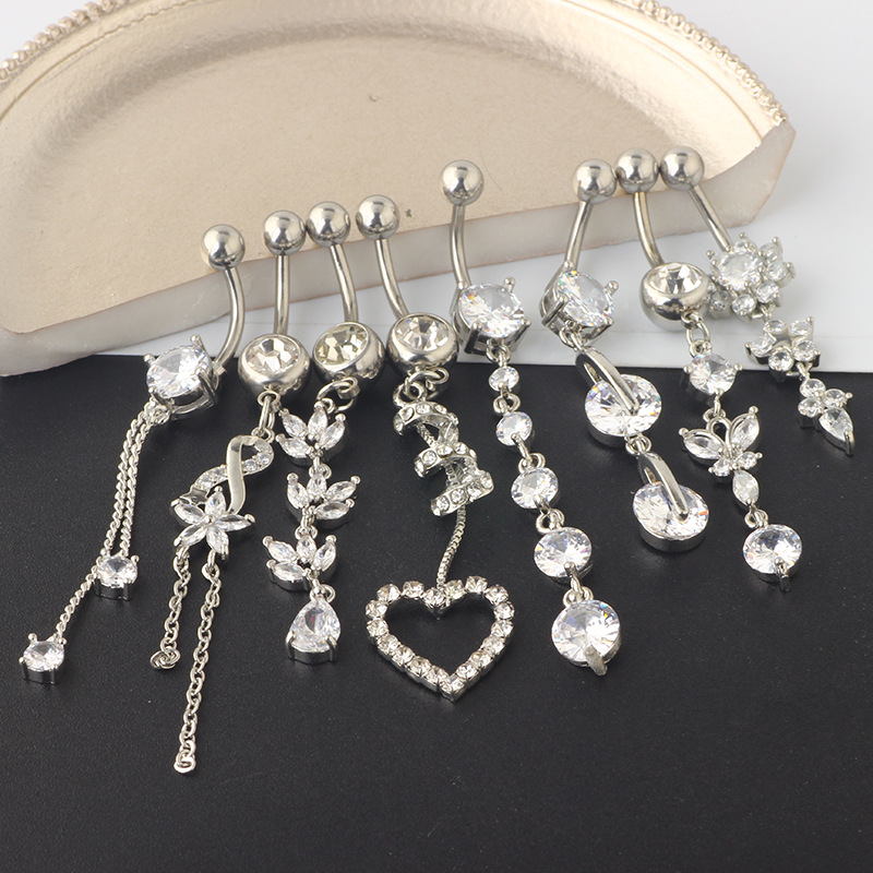 Pointed titanium steel lip stud product view