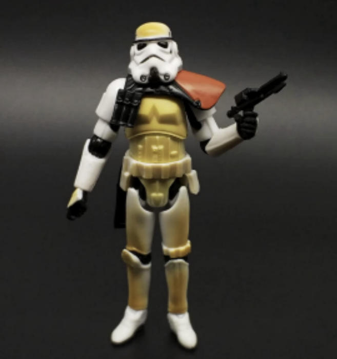 10 - 18CM Star Wars mano modelo de juguete blanco juez de tormenta articulaciones muñecas móviles