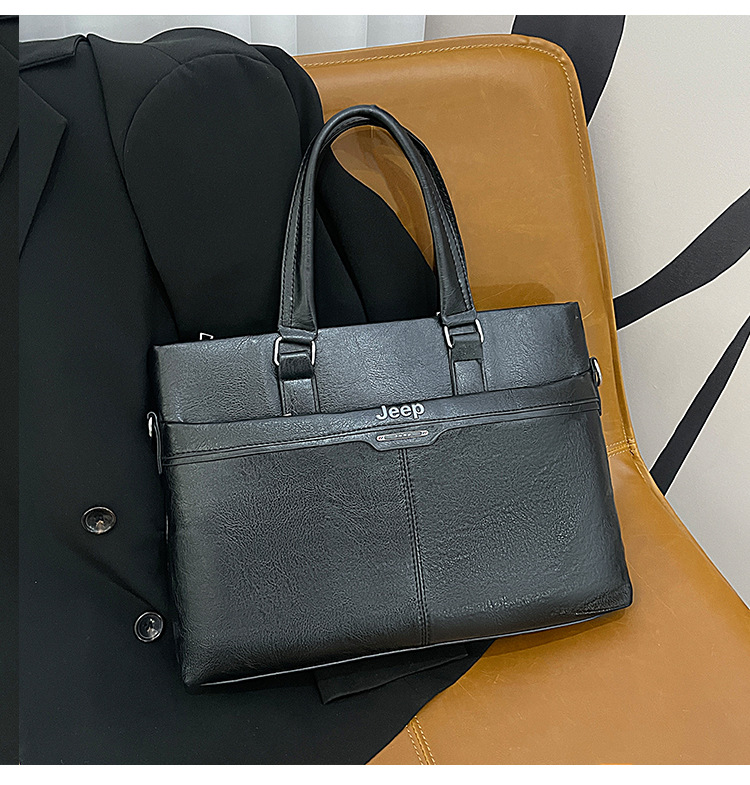 Men's Business Commuter Briefcase Image 7