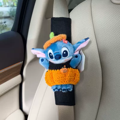 Sürətlər qutusu və əl tormozu başlıqları, Authentic Lilo and Stitch - shoulder-pads-70-black-linen-genuine-station-stitch-halloween-limited-pumpkin-hat-skirt-set