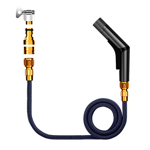 Upgraded High-Pressure Washing Gun, Home Use Telescopic Hose Set, Car Washing Magic Tool, Flower Watering Nozzle