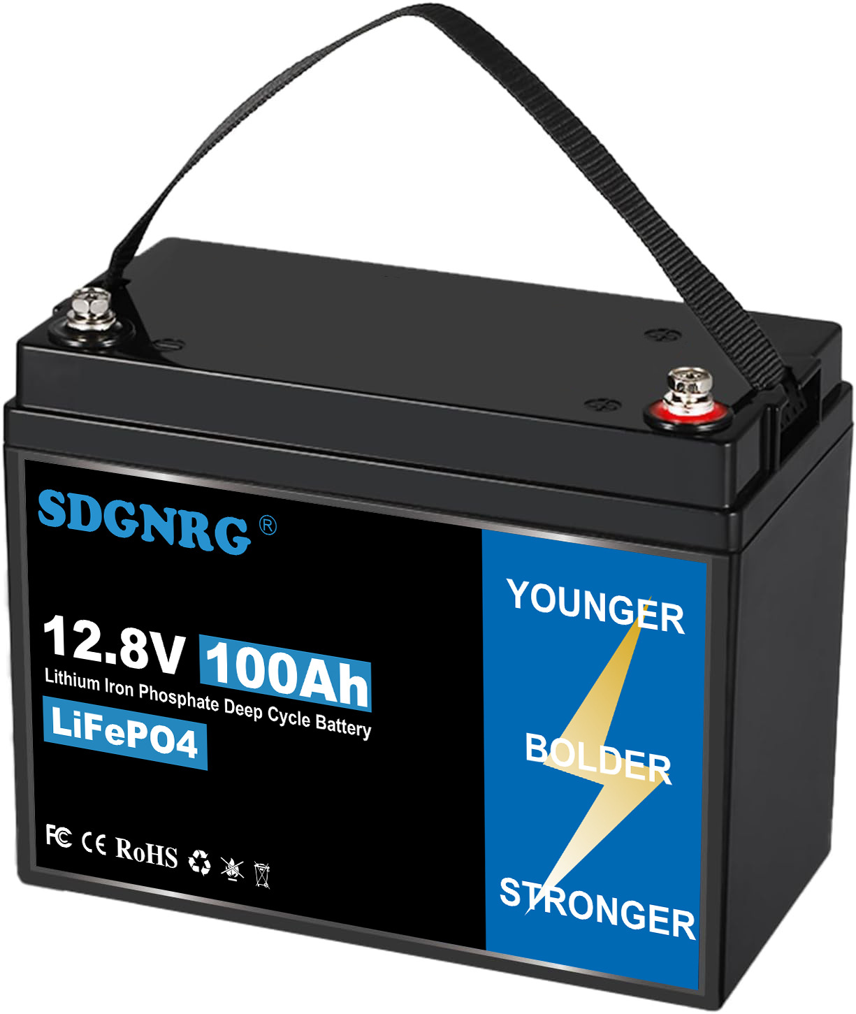 25.6V lead to lithium battery 100ah 200ah RV golf cart solar