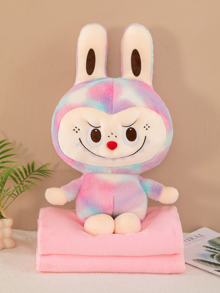 Oficina de dibujos animados almohada edredón de doble propósito almohada cojín del coche multi-funcional manta siesta Comercio exterior al por mayor