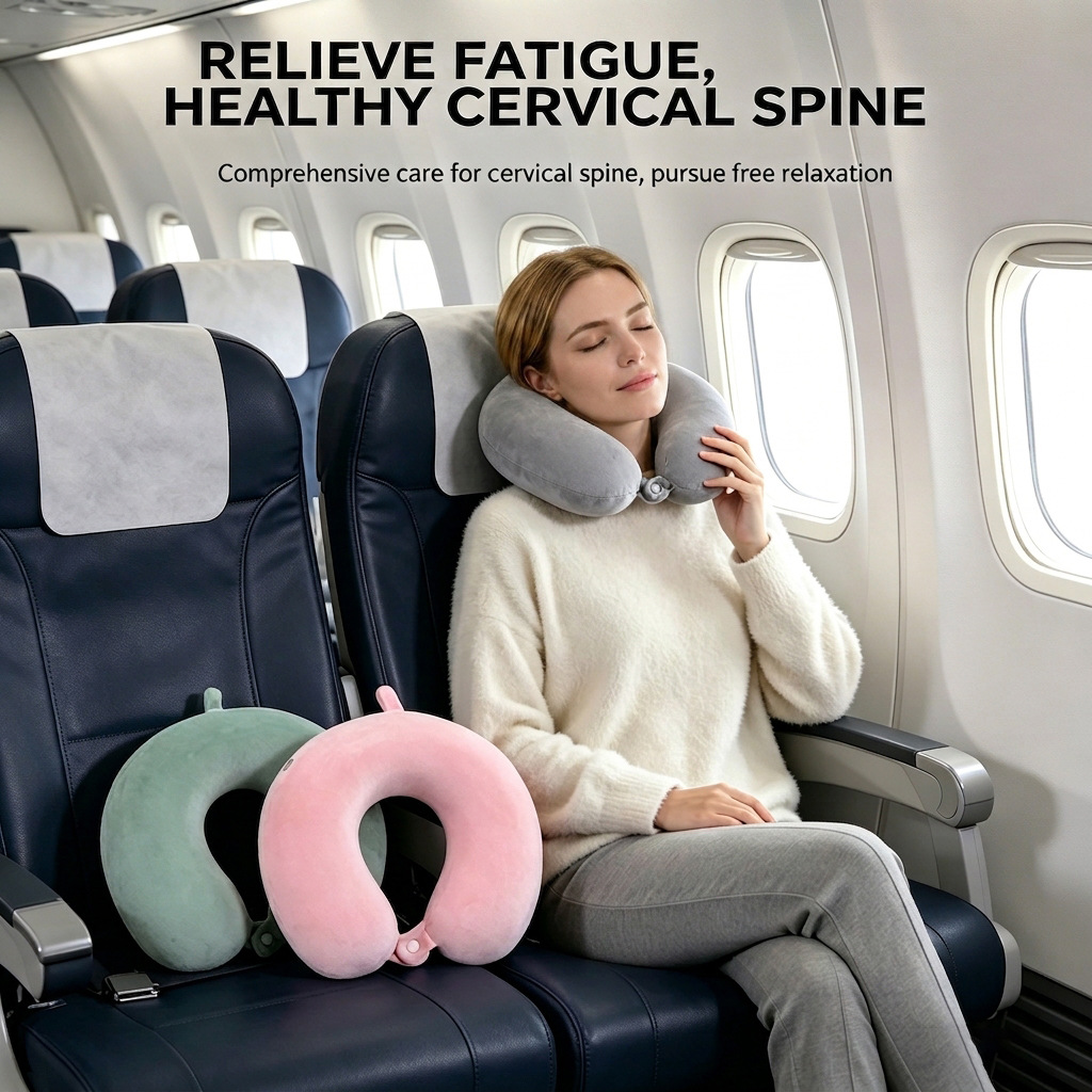 U-shaped Pillow Travel Neck Pillow Memory Foam Head Pillow