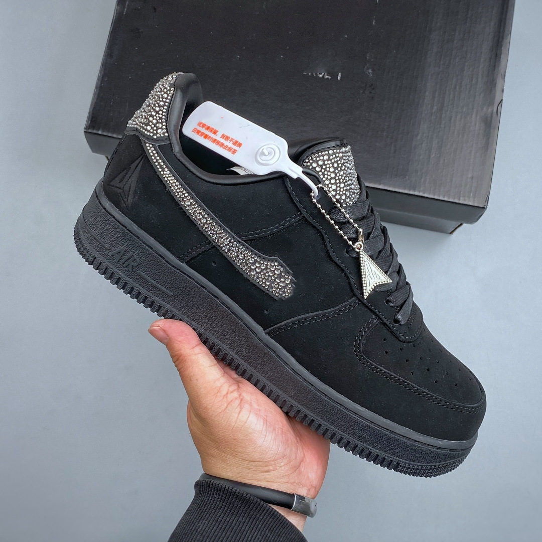Cross-border AF1 año del caballo de la fuerza aérea zapatos de skate TS muzzle velcro moda zapatos casuales de altura de suela gruesa zapatos de pareja de moda