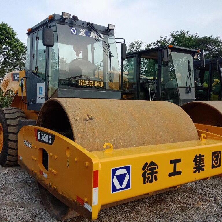 XCMG XS223JE (22T) 26T Hubei usado rodillo de acero único 22 toneladas rodillo XS202J XS225