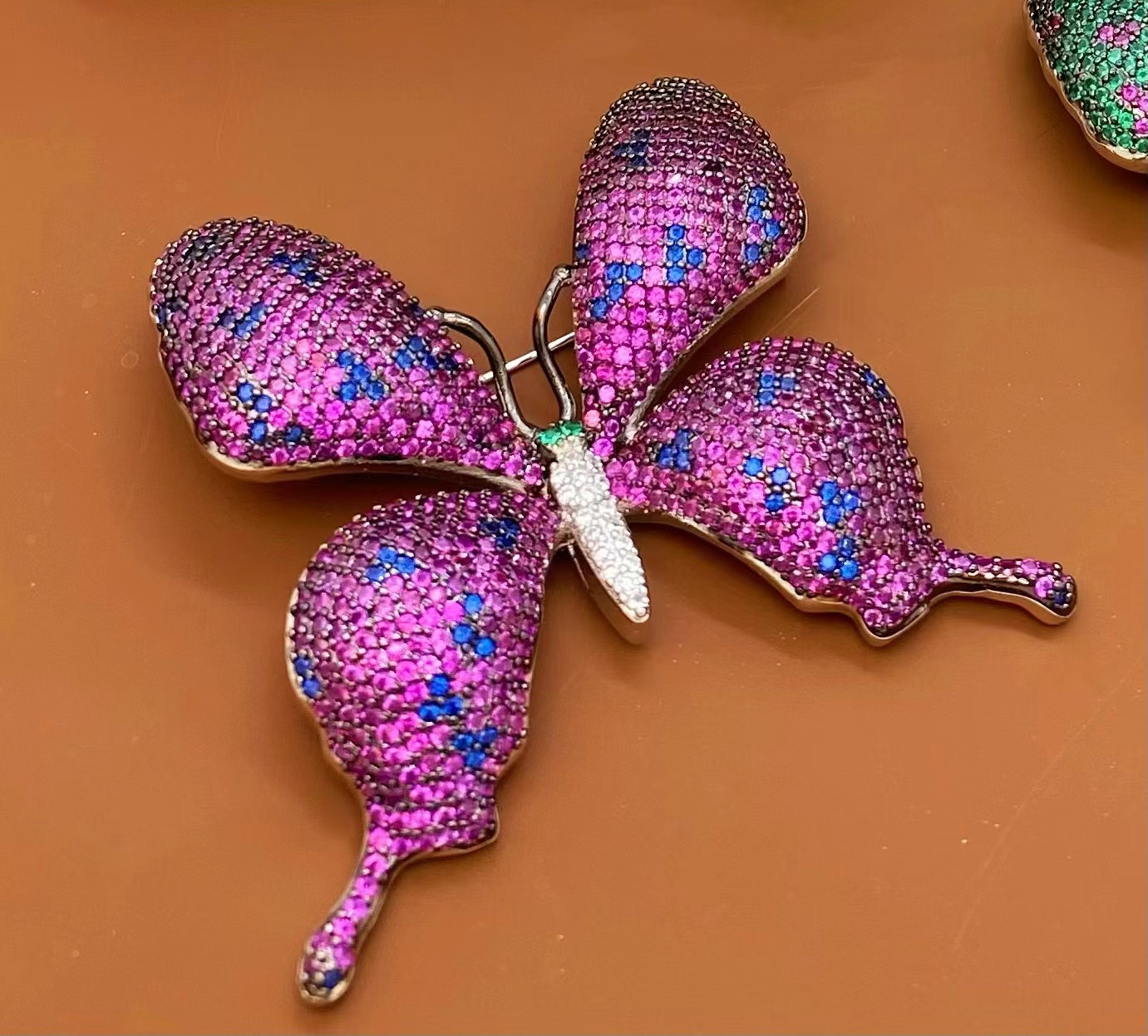 Casual, Elegant, Lady Style Casual Elegant Lady Pin Butterfly Copper Plating Butterfly Unisex Brooches 1 Piece
