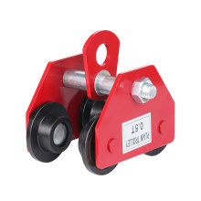 手推手拉工字钢小车滑车手动单轨推车手推跑车行车滑车微电跑车