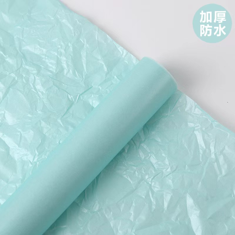 Impermeable perla pera papel redondo ramo forro embalaje material de papel paquete flor papel pastel habitación material floral