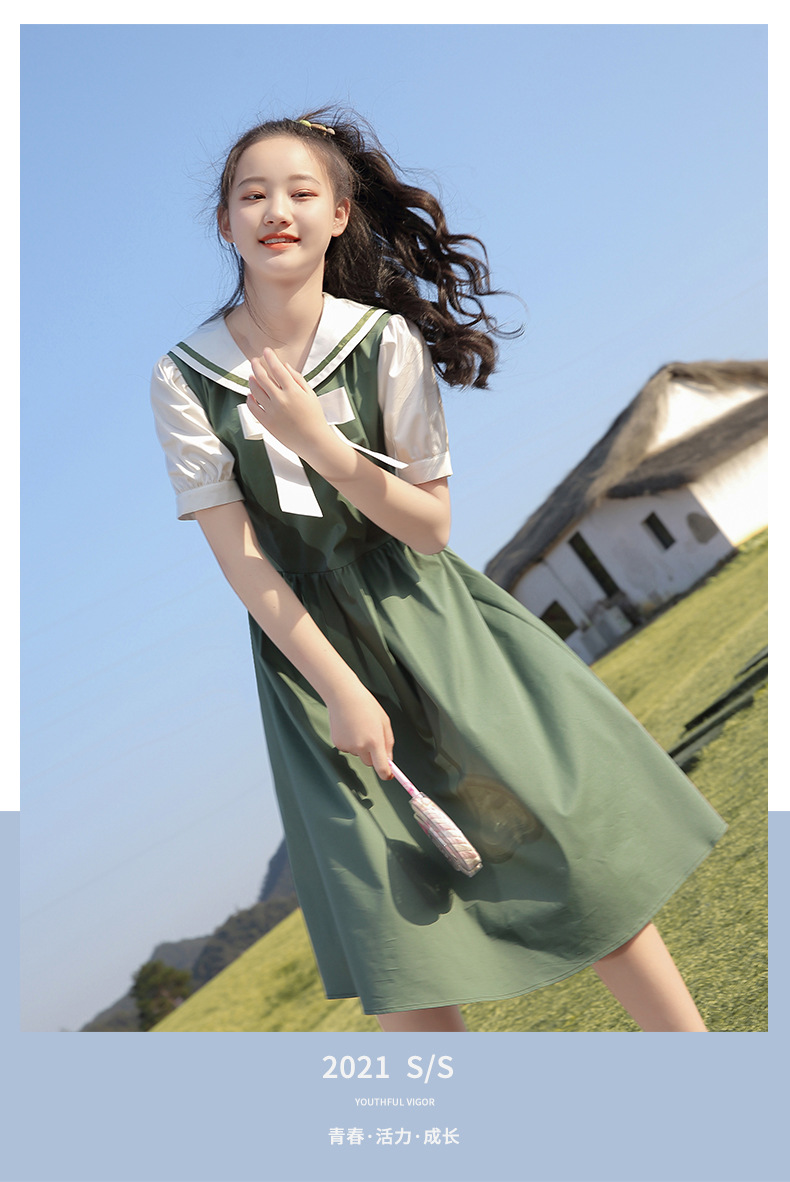 在庫新作 中学生の生徒たちたちのしドレスガール20... : レディース服 超特価得価