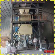 干粉砂浆设备成套生产线 多规格腻子粉生产线设备工程建筑搅拌