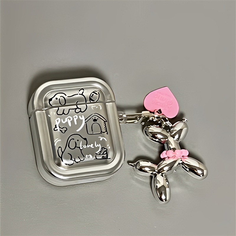 Suitable for Airpods Pro Headphone Protective Cover Spaque Dog Apple 4 Generation Headphone Cover AirPods1/2 Generation