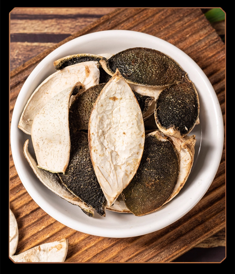 Green Tangerine Peel Si Hua Qing Pi 500g Dried Citrus Peel Slices for Tea and Decoction in use