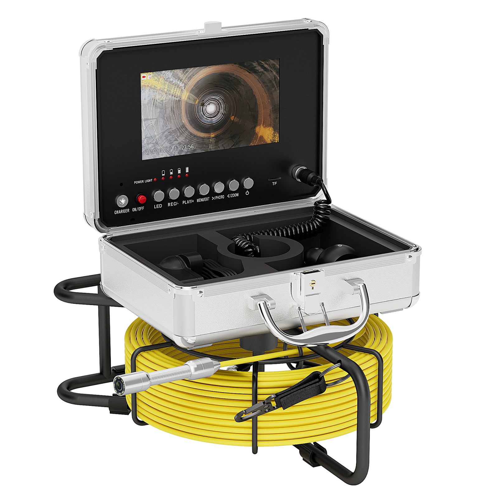 AHD endoscope, 1080P HD, 7 inch, 17-23mm probe
