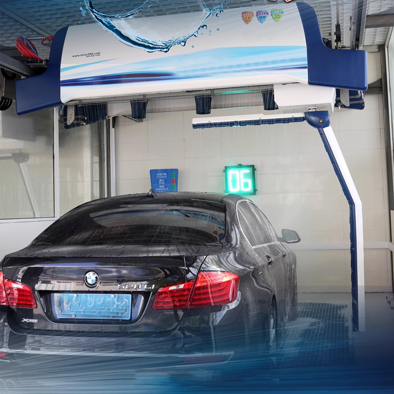 Máquina de lavado de coches automática de computadora 24H lavado de coches de servicio comercial 360 sin contacto
