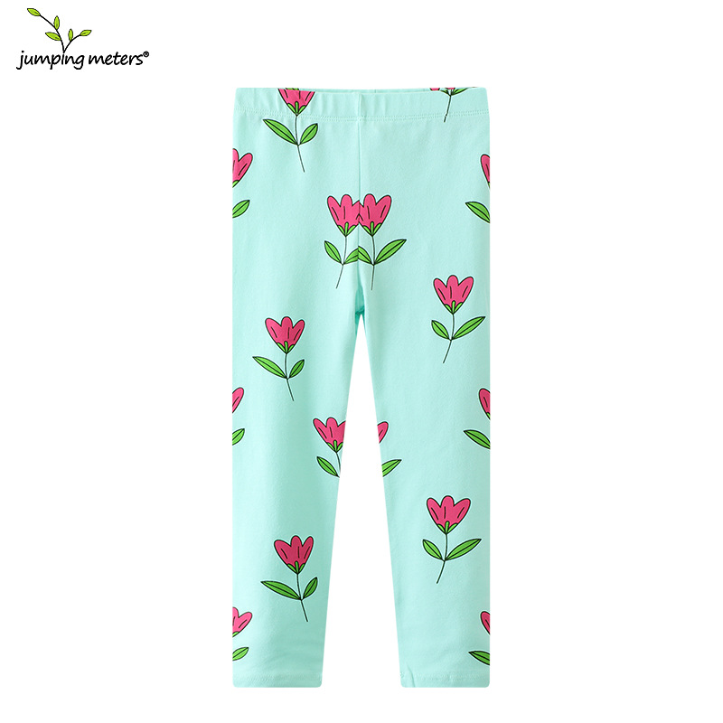 Primavera nuevo estilo europeo y americano marca ropa de los niños leggings sirena impreso niñas polainas distribución entrega