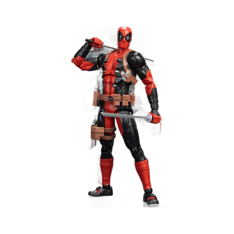 Marvel original Hoke Panle Deadpool ensamblaje modelo de Iron Man adornos hechos a mano Batman Spiderman juguetes móviles