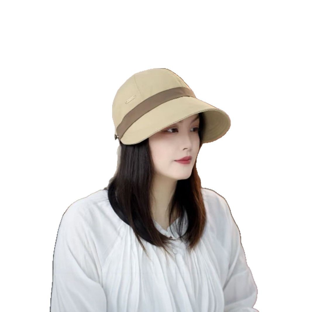 Los niños del sombrero de pescador de primavera Zhao Lusi tienen la misma cara con una cabeza grande y aleros anchos pequeños, se pueden colgar máscaras y gorras de protección solar