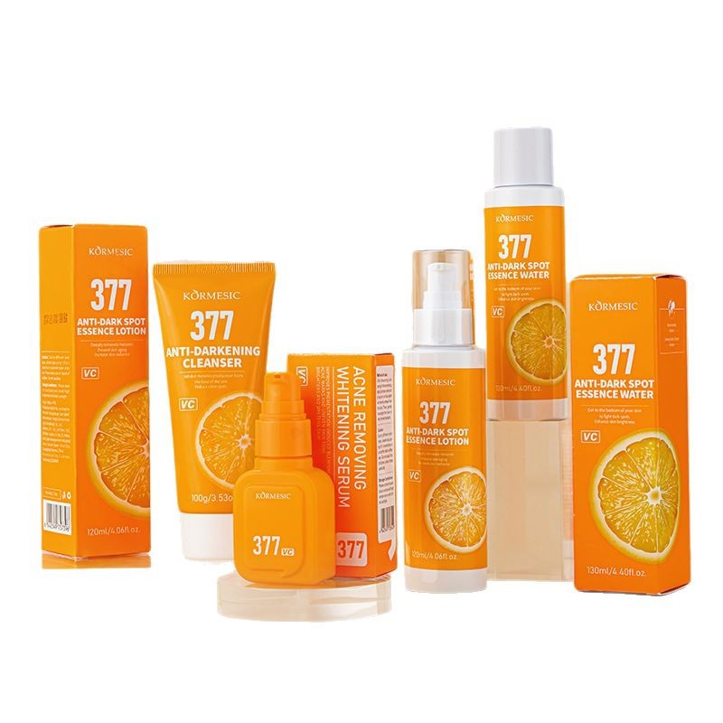 KORMESIC377 set de cuidado de la piel set de limpiador brillante blanco brillante comercio exterior transfronterizo al por mayor image 6
