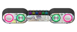 Bluetooth speaker luminous RGB computer speaker notebook multimedia e-sports game subwoofer gamespeaker