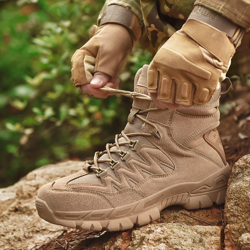 Men's Boots Cross-border Large Size Combat Boots Amazon Outdoor Mountaineering Boots Men's High-top Field Boots Men's Combat Boots Men's Boots Cross-border Large Size Combat Boots Amazon Outdoor Mountaineering Boots Men's High-top Field Boots Men's Combat Boots