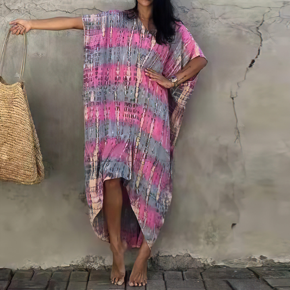 Blusa de playa nueva falda de playa vestido suelto ropa de protección solar bikini overol exterior transfronteriza Amazon