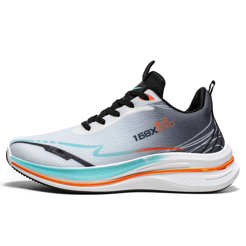 Zapatos deportivos de hombre nuevos zapatos casuales ligeros y simples, zapatos de corrida transpirables, zapatos de moda para hombres.