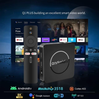 跨境爆品RK3518安卓14网络机顶盒TV BOX 5GWIFI 高清4K外贸电视盒