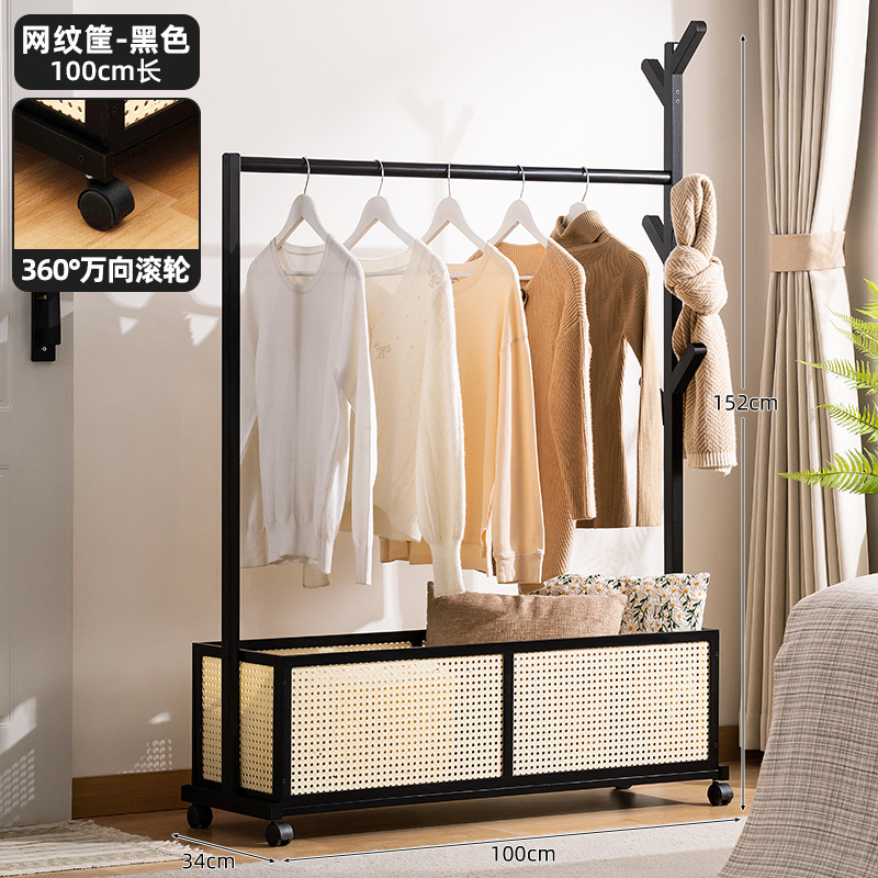 [메쉬수납바구니] 블랙-100롱(360°범용 롤러)