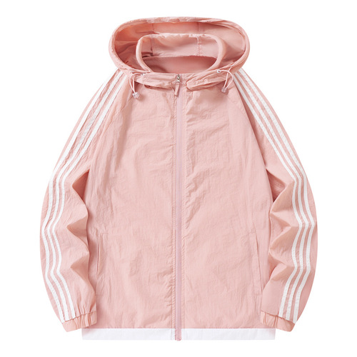 Summer Ice Silk Lightweight Breathable New Fashion Sun Protection Suit Popular Ins Casual Men Trendy Sun Shirt Outdoor Fishing Wear