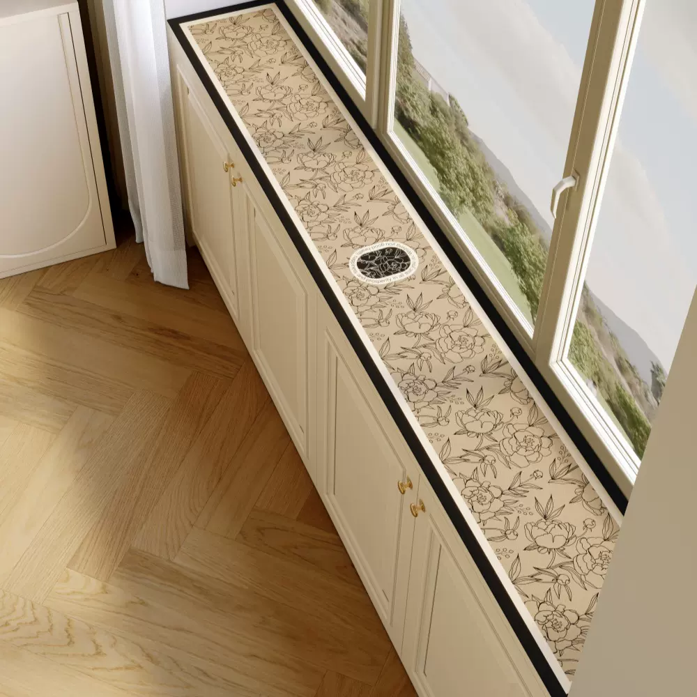 批发硅藻泥飘窗垫可拆洗窗帘装饰台垫窗台神器窗沿垫吸水防滑窗垫