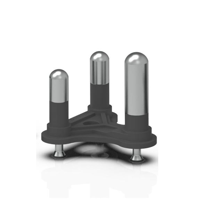 大南非全铜(插头支架 印度插头支架 插头配件 三芯插头)