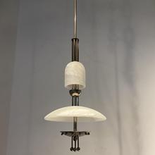 中山工厂中山工厂直销设计师工程样板间高定天然云石餐厅吊灯吧台