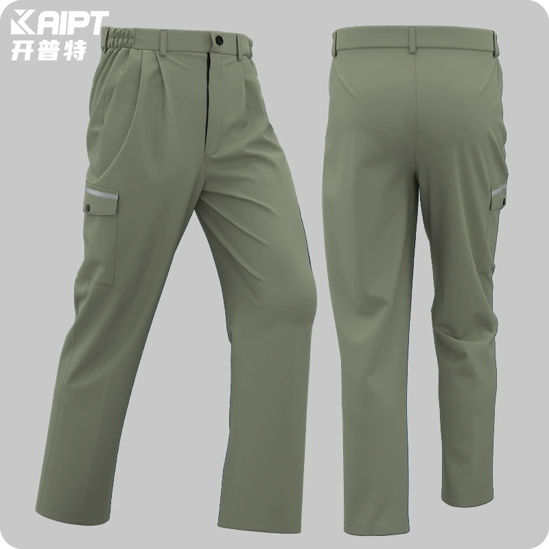 Трансграничные сплошные цветные рабочие брюки мужские удобные износостойкие трудовые брюки мастерская рабочая группа рабочие брюки на заказ