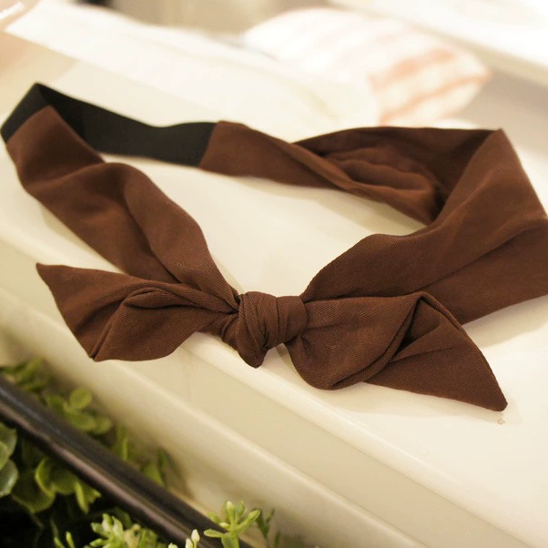 Fashionable universal elastic headband for face washing with bow, internet celebrity, wholesale