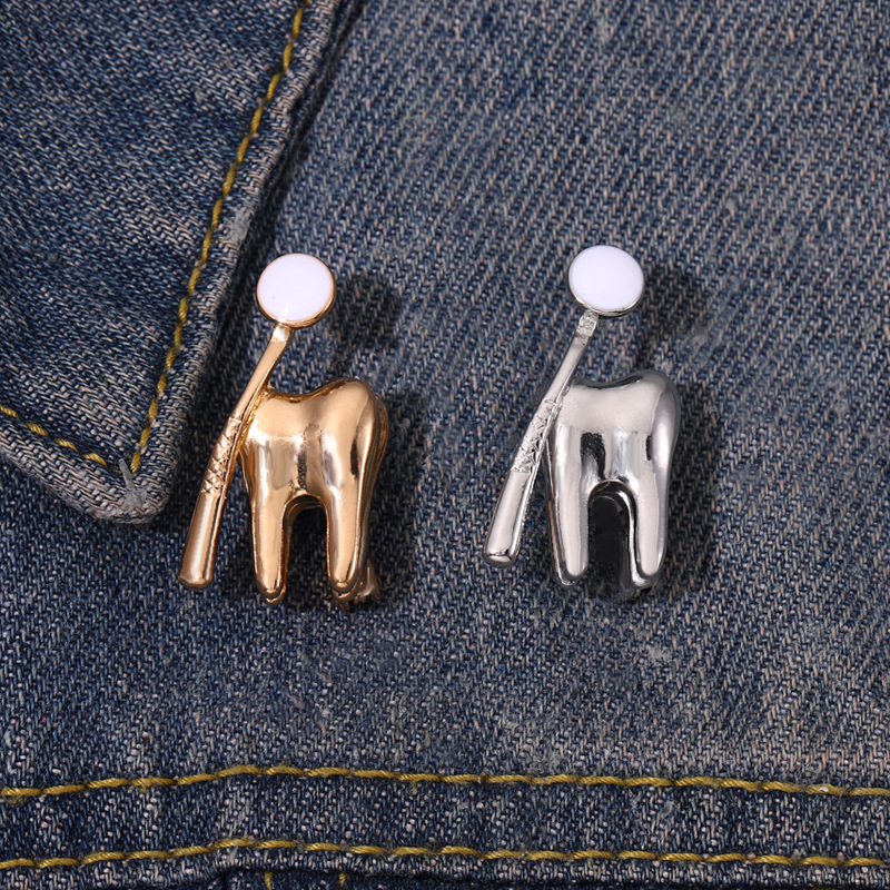 6g Weight Brooches Classification Daily Occasion Alloy Material Unisex Gender Plating Design Fashion Style Fashion Pin Alloy Plating Unisex Brooches 7