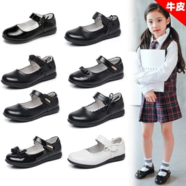 童皮鞋;学生皮鞋;水晶/水钻鞋