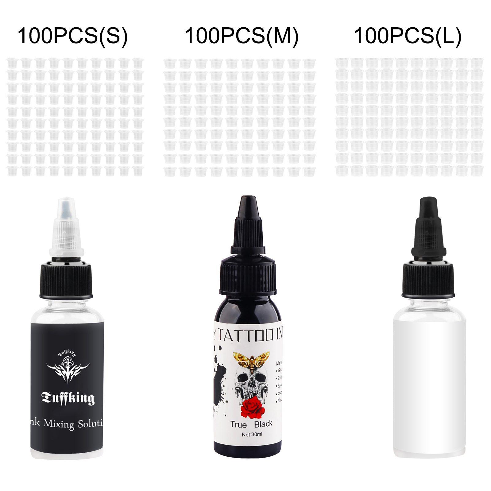 Tuffking tatuaje dilución de tinta tatuaje dilución de pigmento tatuaje pigmento más delgado tatuaje consumibles
