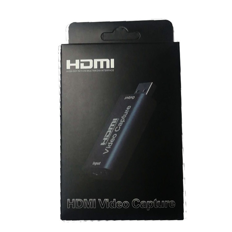 HDMI a USB 2,0 Tarjeta de captura de vídeo 1080p HD grabador de vídeo juego de vídeo en tiempo real colección de transmisión en vivo