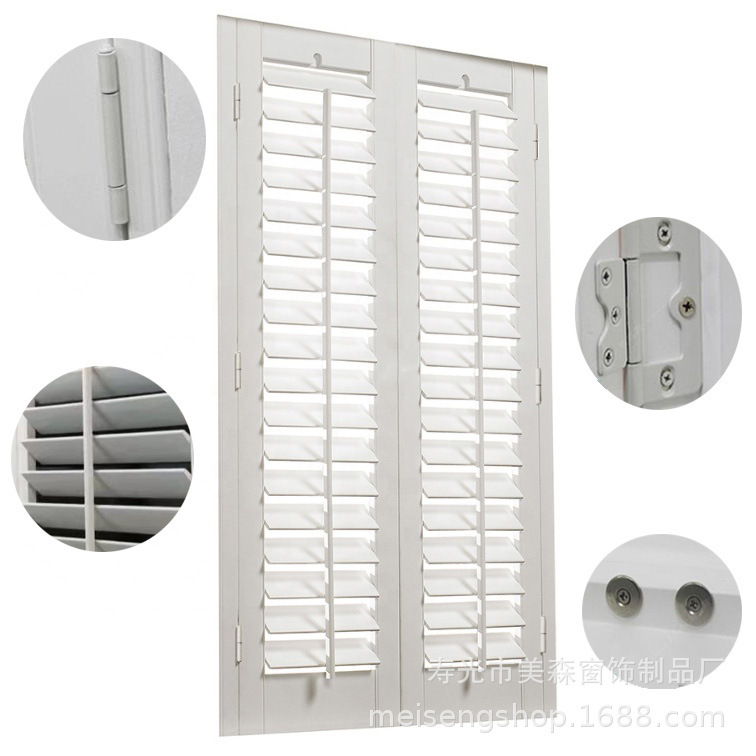 European-Style Linden Wood Shutters, Folding Doors, Bedroom Curtains, Blackout Partitions, Sliding Doors for Living Rooms and Commercial Spaces European-Style Linden Wood Shutters, Folding Doors, Bedroom Curtains, Blackout Partitions, Sliding Doors for Living Rooms and Commercial Spaces