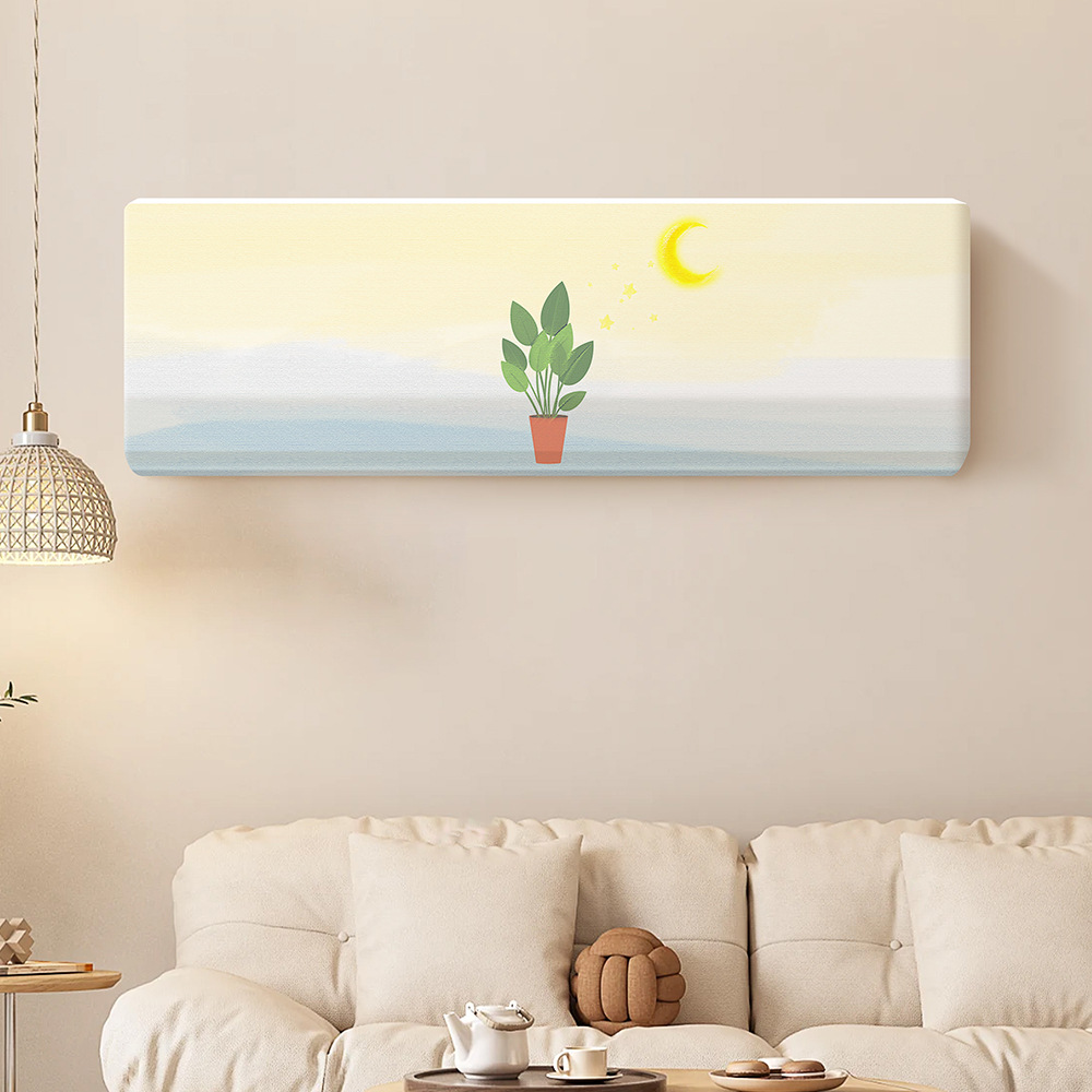Aire acondicionado cubierta a prueba de polvo colgante general tipo de pared aplicable a la belleza de la cubierta de todo incluido Heigree Xiaomi 2024 nuevo