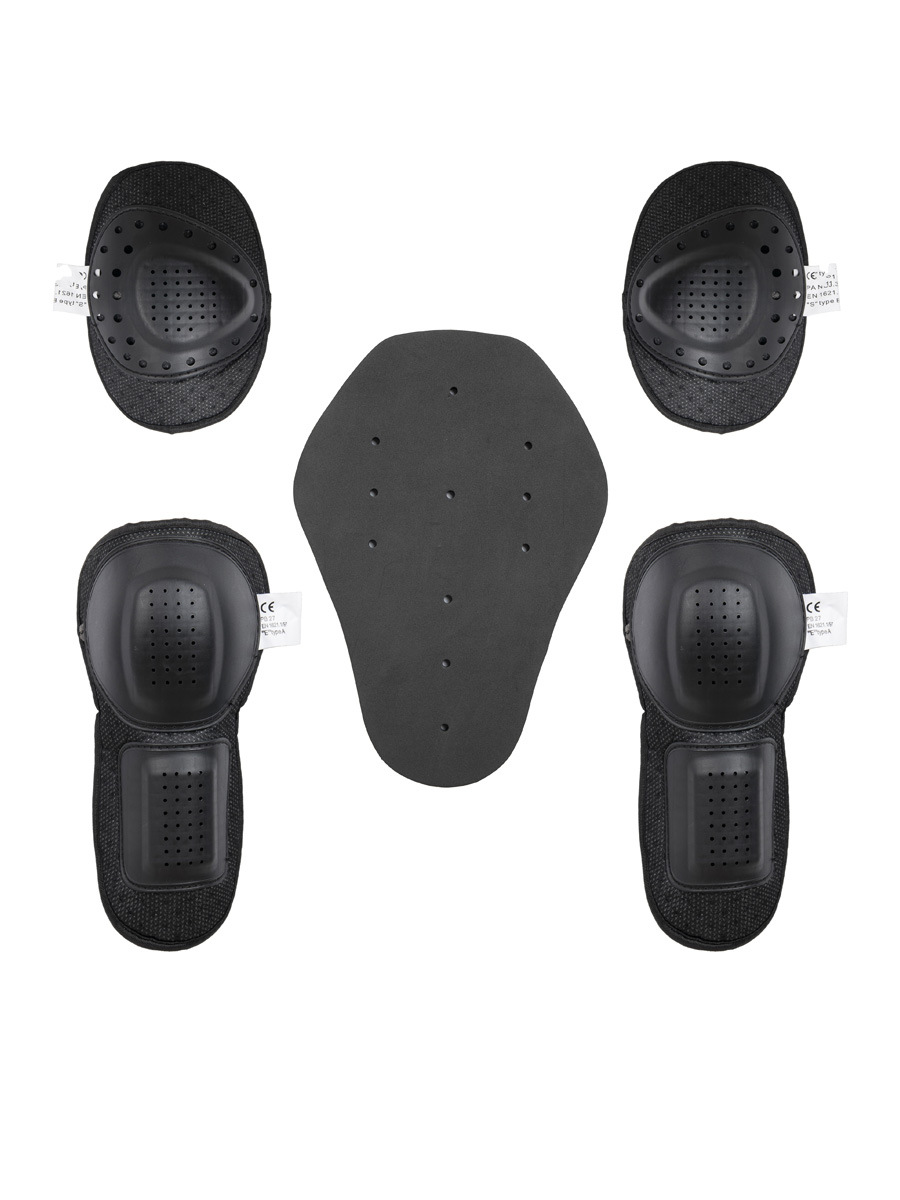 protector interno grueso para motocicleta anti-caída anti-impacto protector de hombro protector de codo protector de espalda protector de rodillas protector de ropa de ciclismo