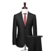 Black jacket, trousers