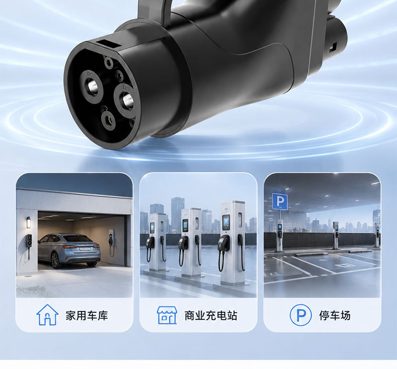 GBT to CCS2 DC 400A charging adapter for Hong Kong, Macau, and mainland China vehicles to Europe