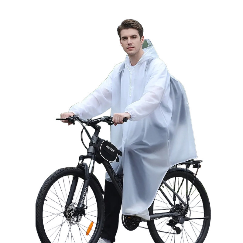 Men's raincoat for cycling, long style, full-body protection against heavy rain, suitable for junior high school students for school commuting and mountain biking, rain poncho available for wholesale Men's raincoat for cycling, long style, full-body protection against heavy rain, suitable for junior high school students for school commuting and mountain biking, rain poncho available for wholesale