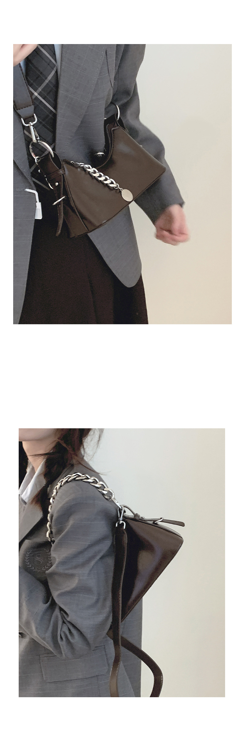 Women's Small Square Chain Crossbody Bag For Women Elegant Style_voghion.com