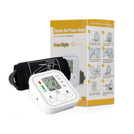 跨境血压计测量仪医用级 家用上臂式精准测量血压测试仪血压表